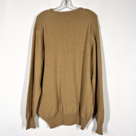 TaylorMade Golf Cashmere V-Neck Sweater XL Long Scotland - Picture 2 of 10